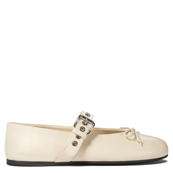 Miu Miu Leather Ballet Flats IT 36 Women